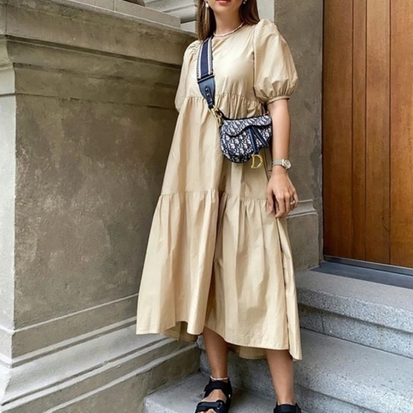 Zara Puff Sleeve Dress, Size XS - Picture 9 of 14